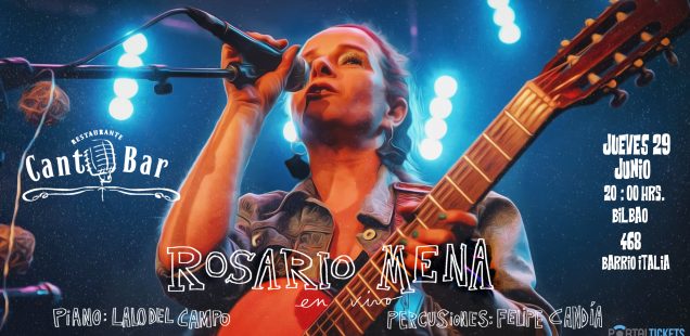 Rosario Mena presenta en vivo adelanto de homenaje a Víctor Jara y reciclaje de sus inicios electrónicos.